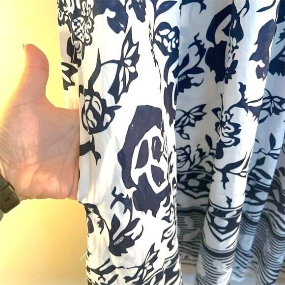 Tendency Women's V-Neck Floral Knee Length Dress Size XXL - Picture 6 of 7